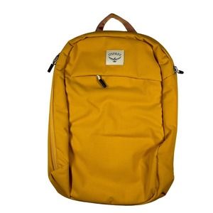 NWOT OSPREY Arcane Day Backpack Laptop Sleeve Breathable Harness Yellow